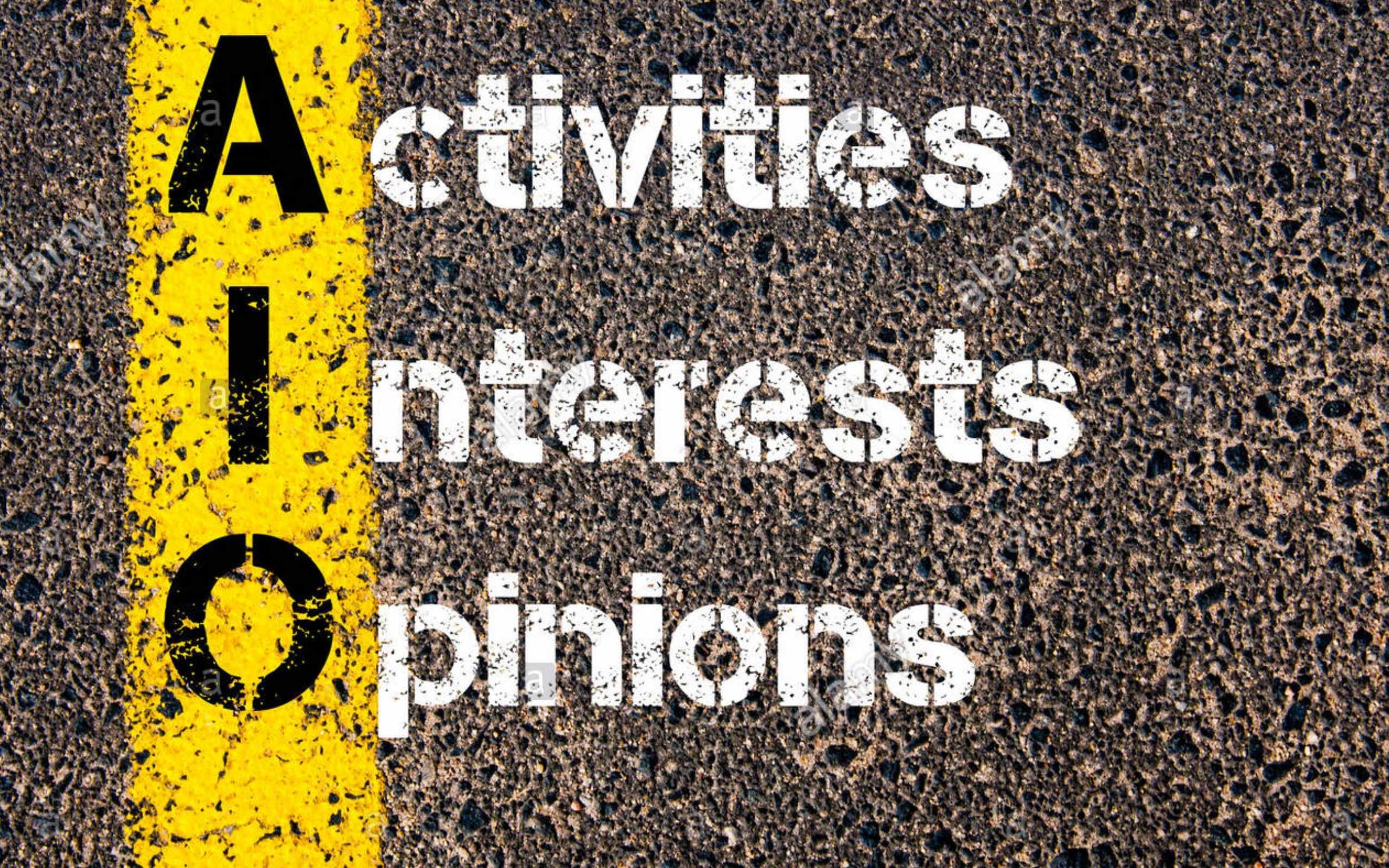 Activities, interests and opinions